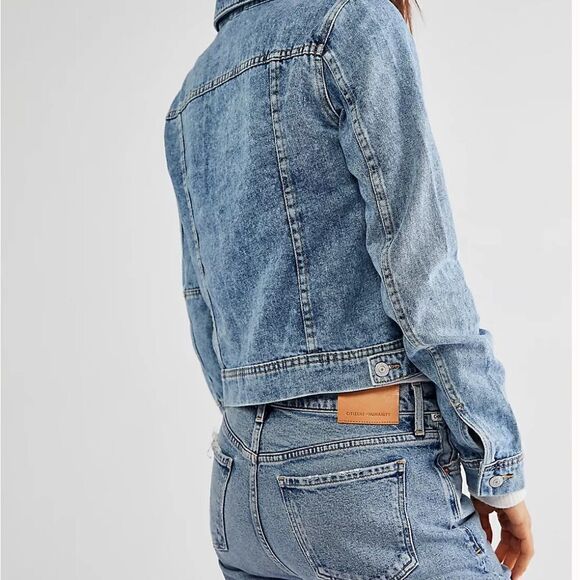 We the Free Rumors Denim Jacket- S=4-6 - Picture 10 of 10